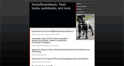 Desktop Screenshot of honeyflowerbeauty.com